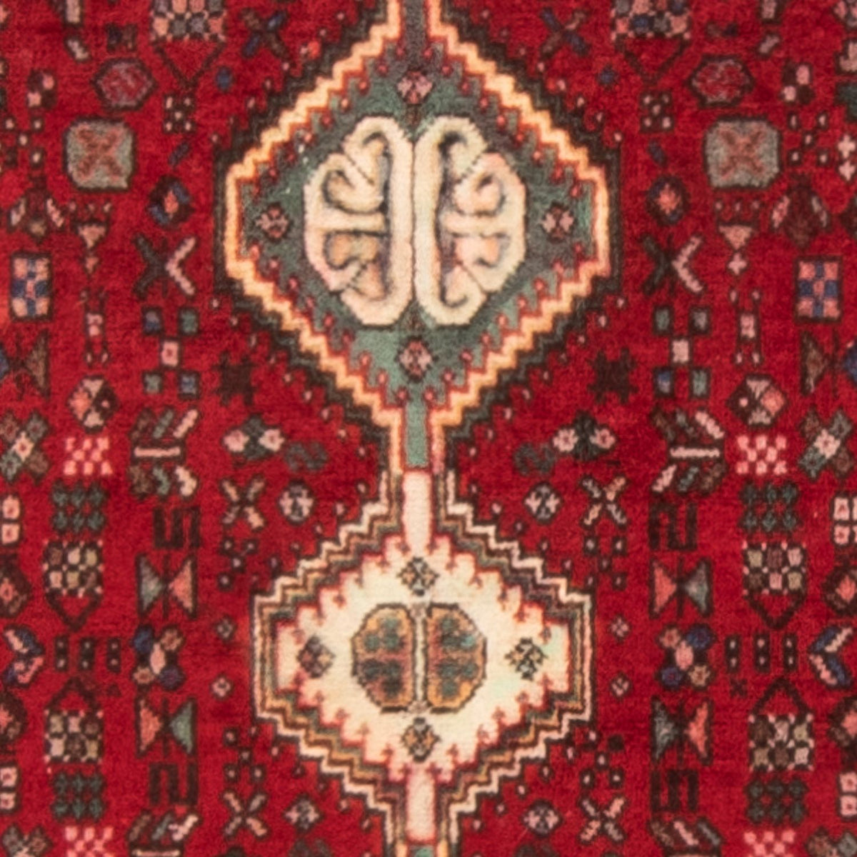 Tapis de couloir Tapis persan - Nomadic - 373 x 83 cm - rouille