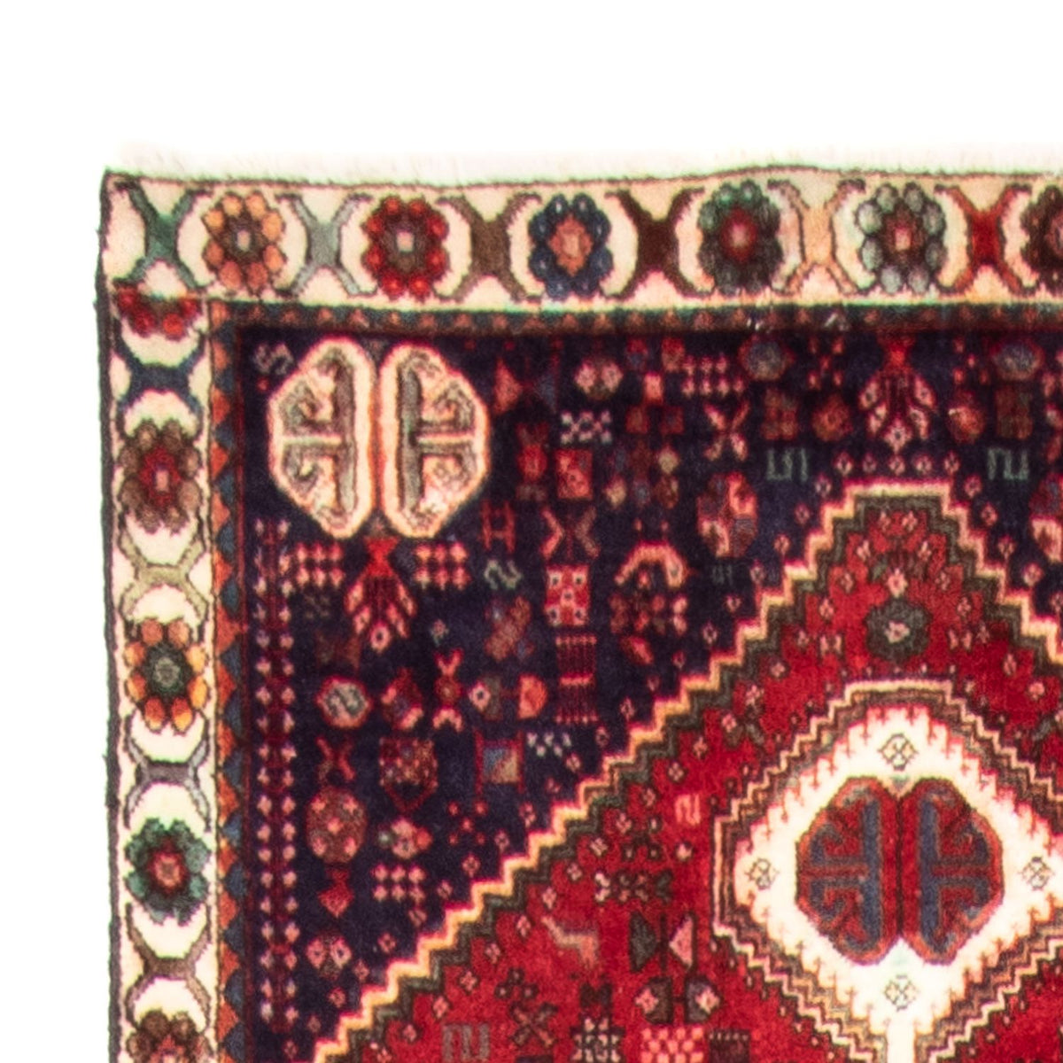 Tapis de couloir Tapis persan - Nomadic - 373 x 83 cm - rouille