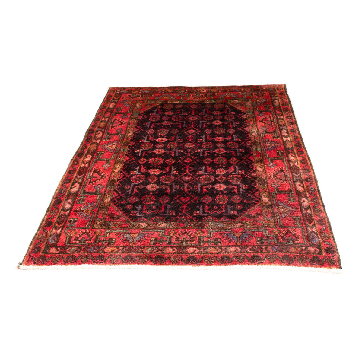Tapis persan - Nomadic - 167 x 113 cm - bleu foncé