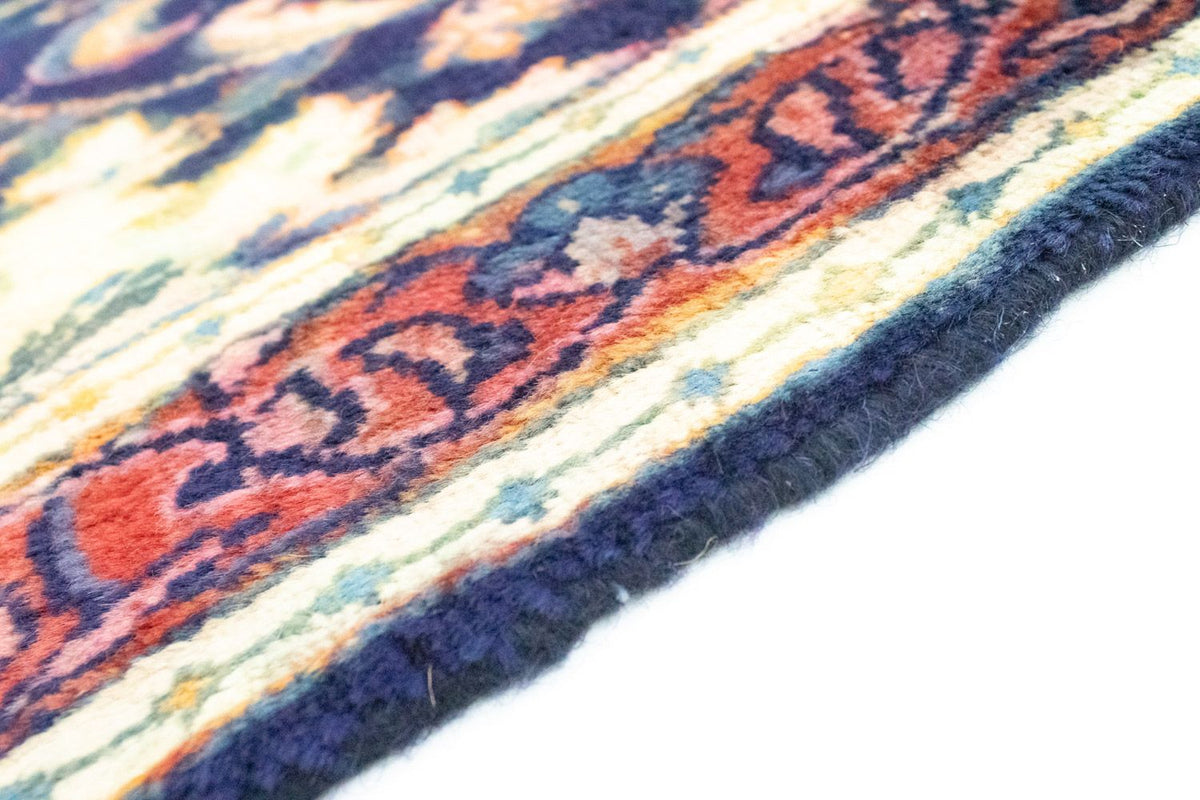 Tapis de couloir Tapis persan - Classique - 402 x 72 cm - bleu foncé