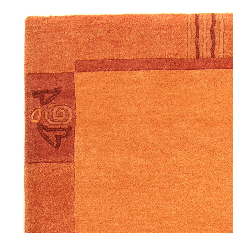 Tapis Népalais - 180 x 117 cm - orange