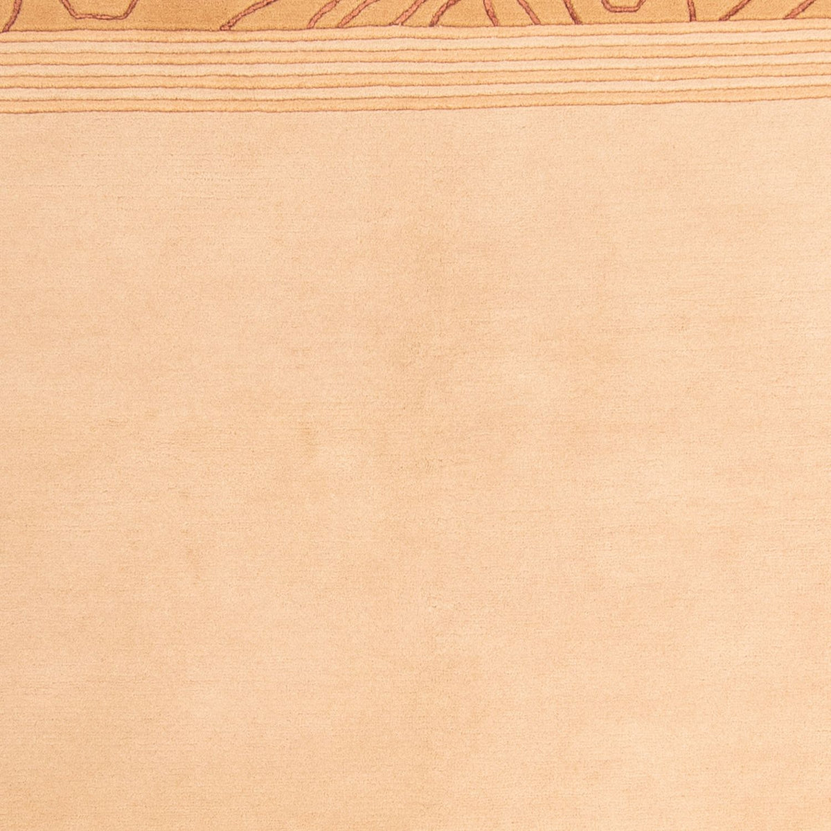 Tapis Népalais - 200 x 144 cm - marron clair