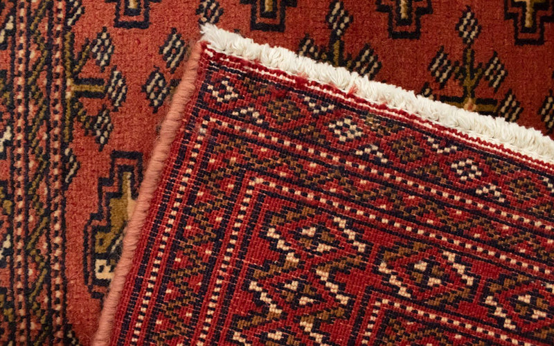 Tapis Turkaman - 130 x 60 cm - rouge