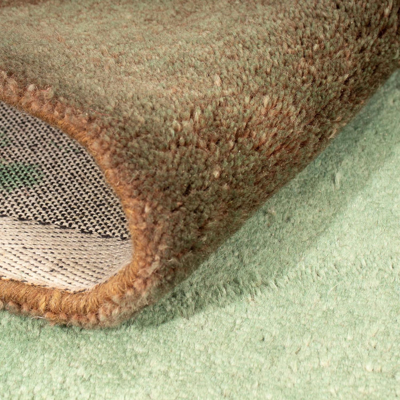 Tapis en laine - 193 x 137 cm - vert