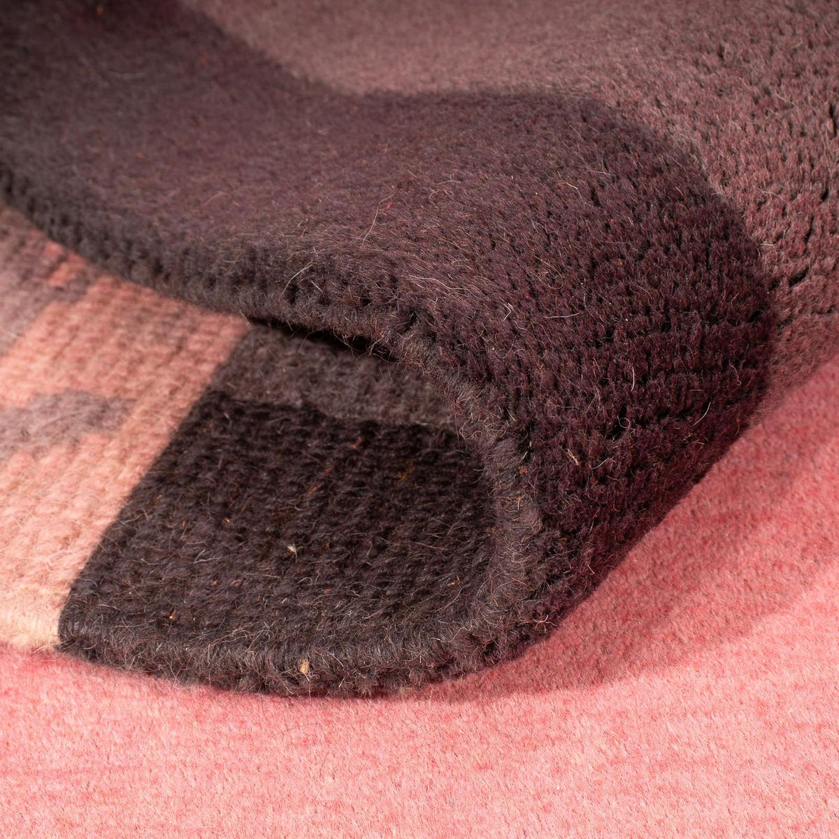 Tapis Népalais - 225 x 160 cm - rose