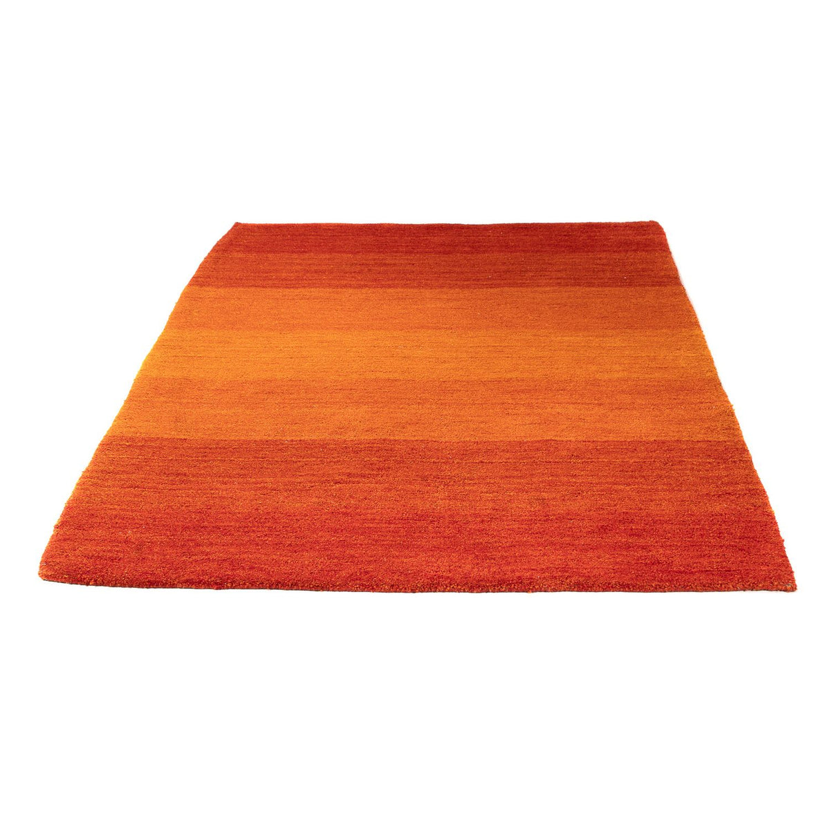 Tapis en laine - 190 x 135 cm - orange