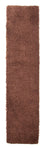 Tapis de couloir Tapis à poils longs - 295 x 66 cm - marron
