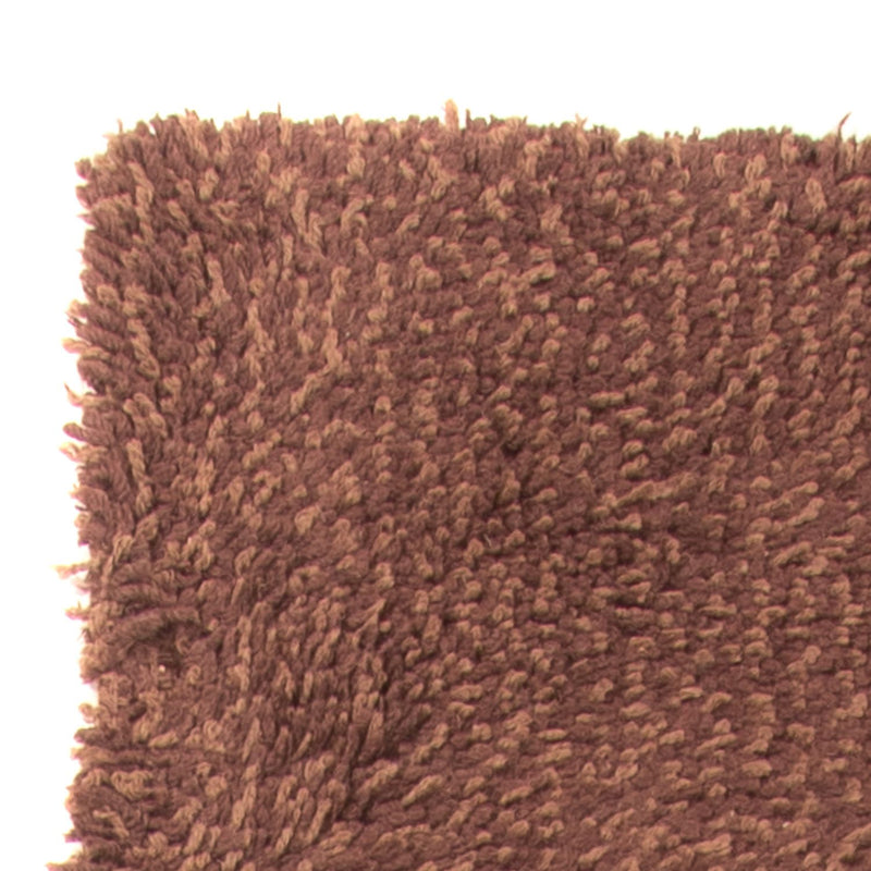 Tapis de couloir Tapis à poils longs - 295 x 66 cm - marron