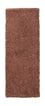 Tapis de couloir Tapis à poils longs - 204 x 70 cm - marron