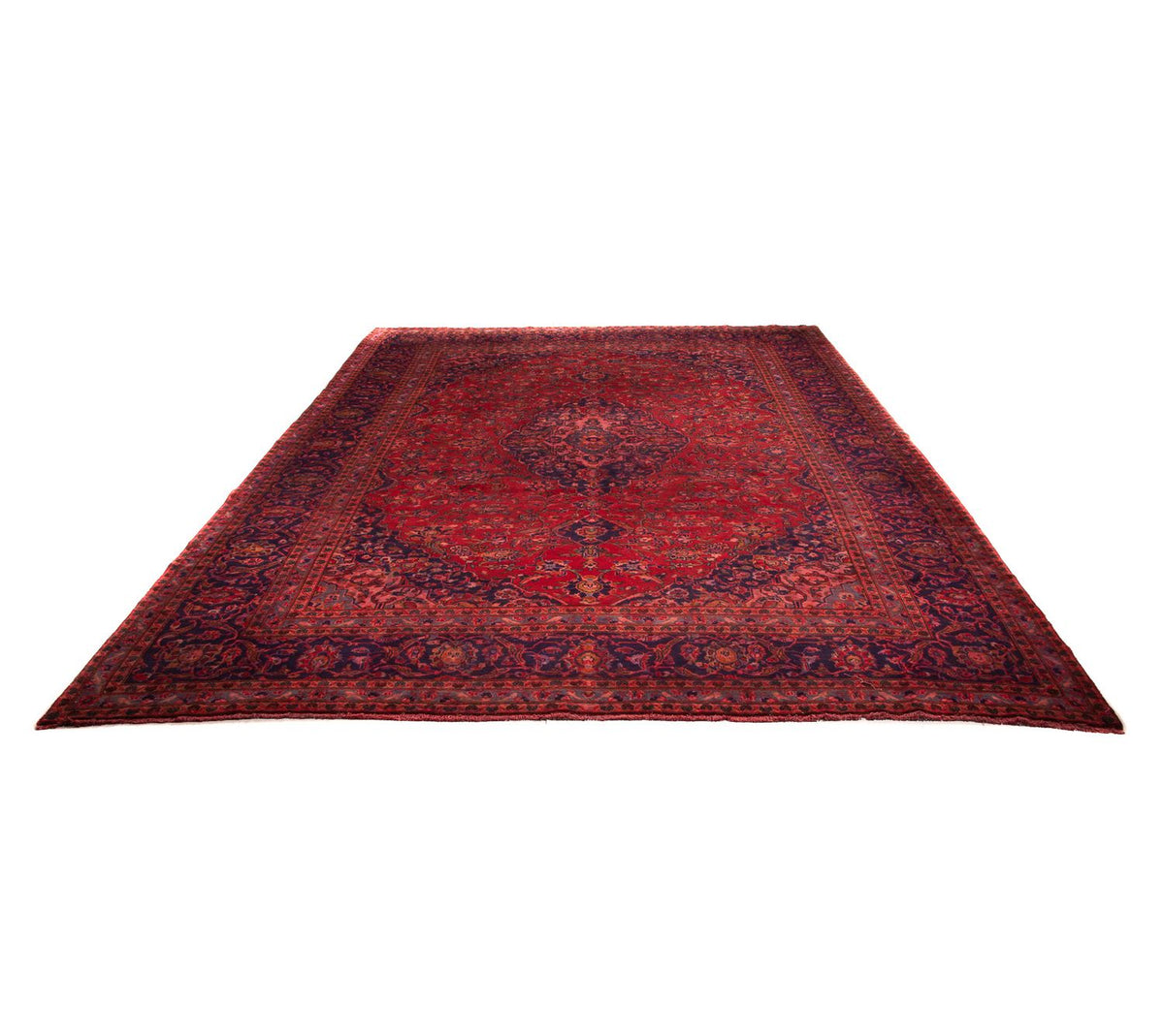 Tapis persan - Keshan - 425 x 300 cm - rouge