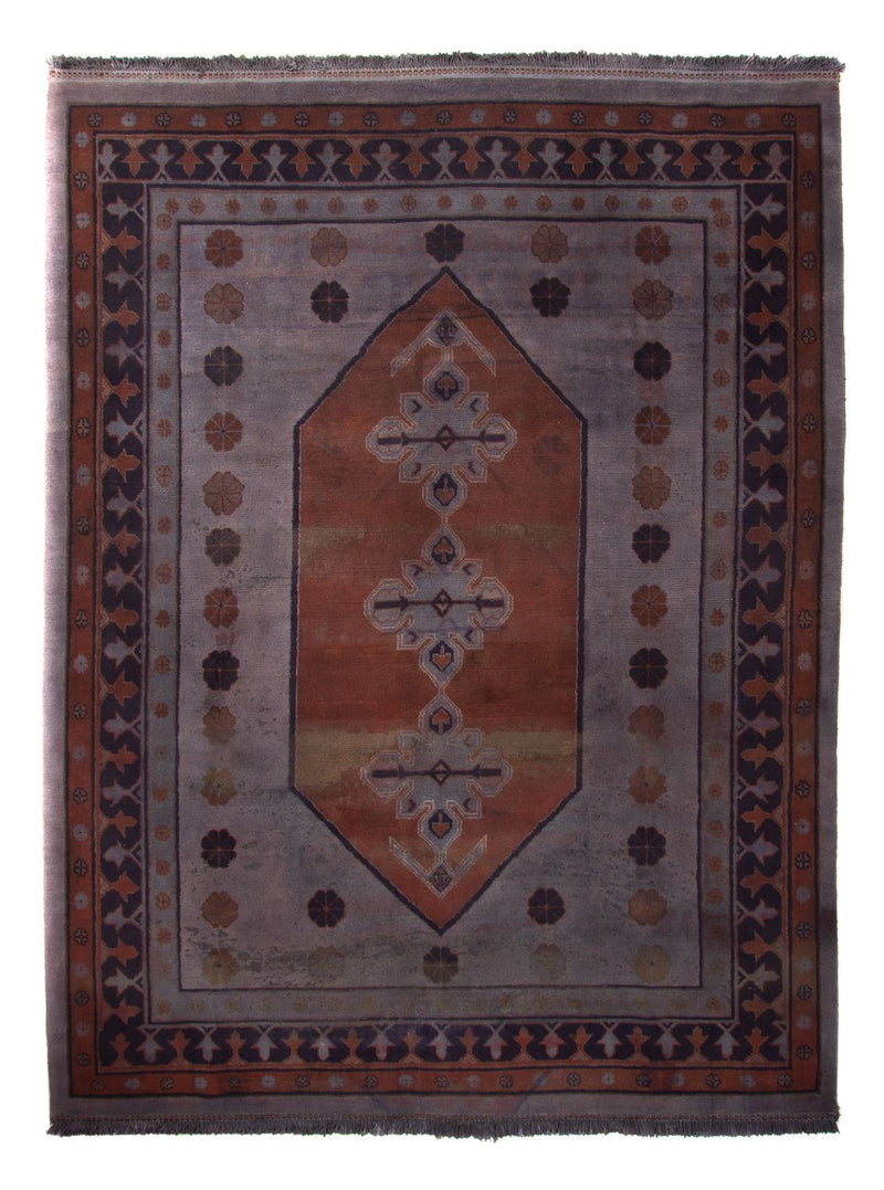 Tapis persan - Nomadic - 340 x 250 cm - marron foncé