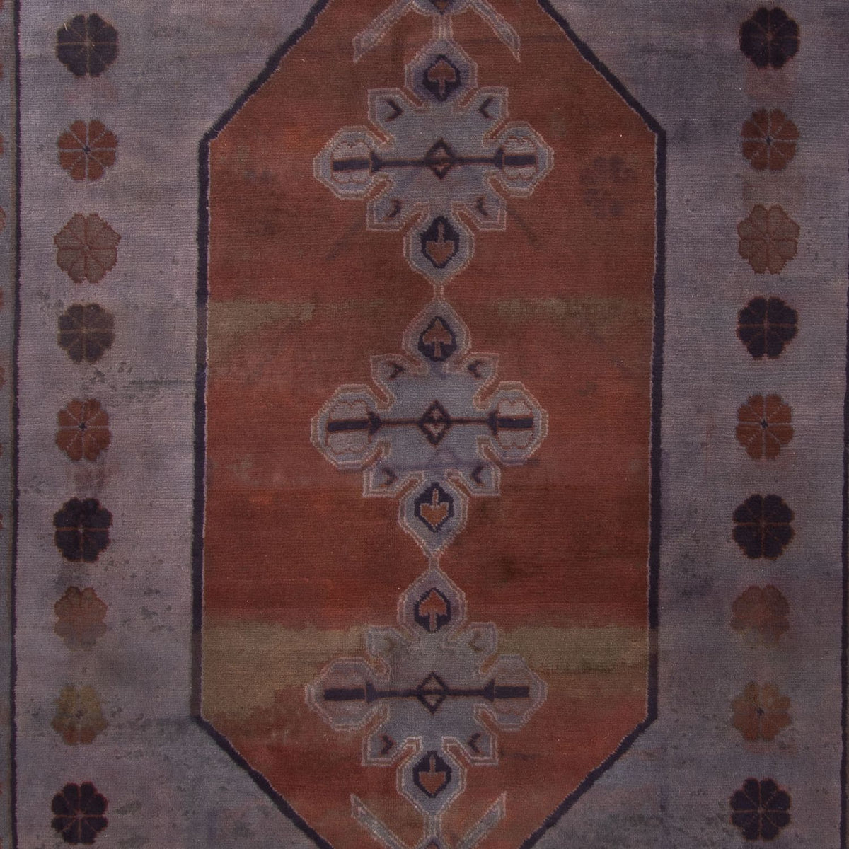 Tapis persan - Nomadic - 340 x 250 cm - marron foncé