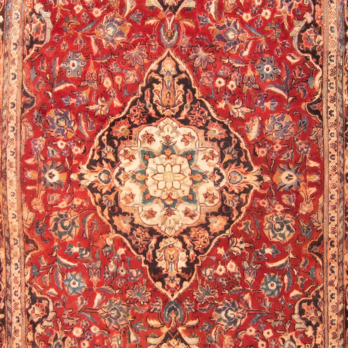 Tapis persan - Keshan - 322 x 183 cm - rouge
