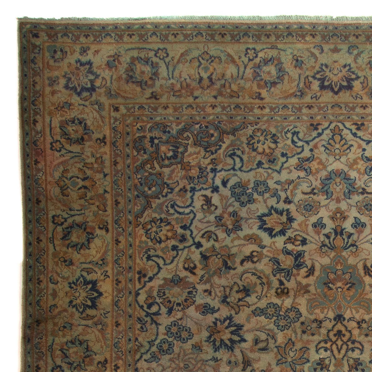 Tapis persan - Keshan - 362 x 230 cm - multicolore