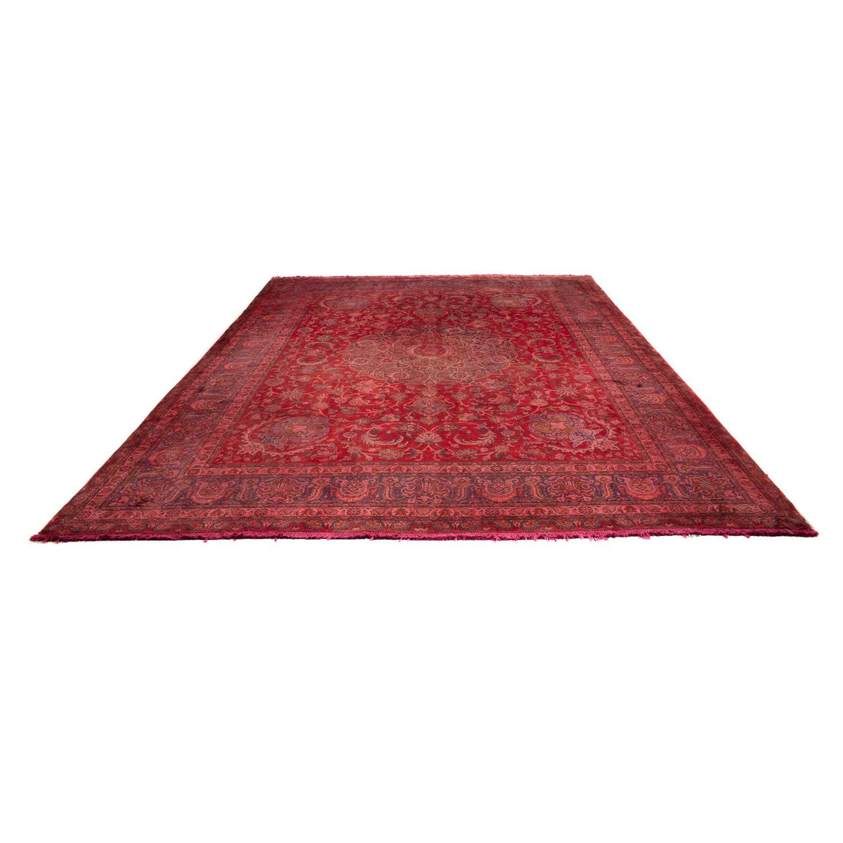 Tapis persan - Classique - 399 x 295 cm - rouge foncé