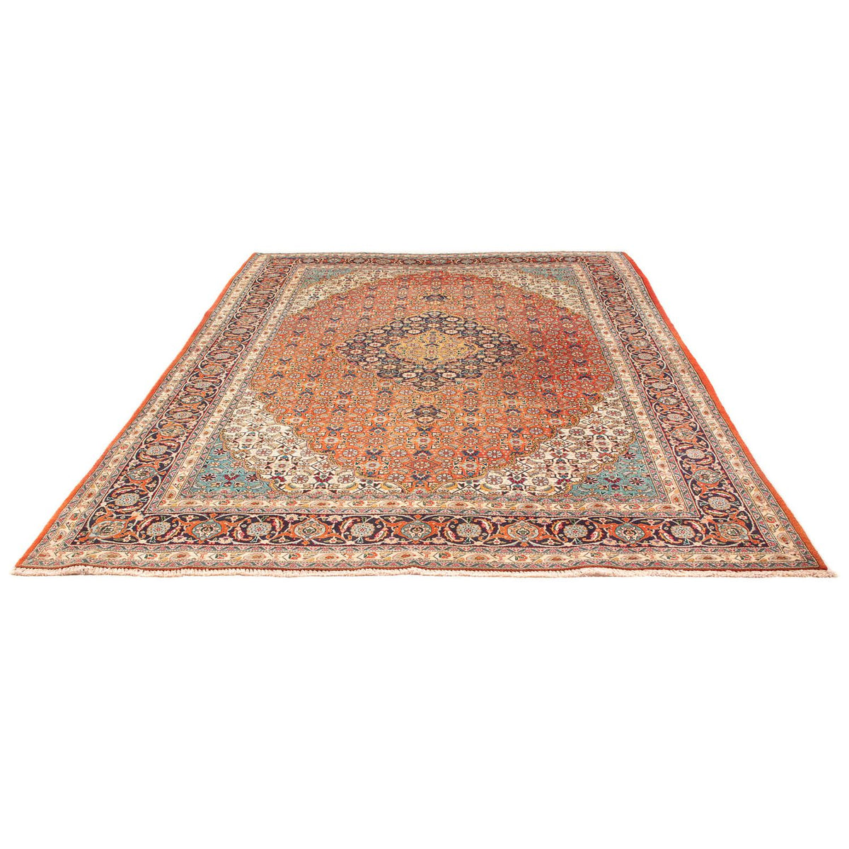 Tapis persan - Nomadic - 288 x 206 cm - rouge clair