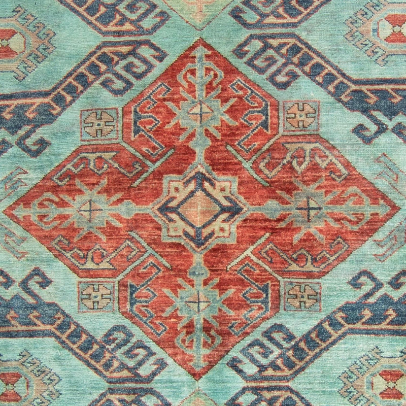 Tapis Ziegler - Kazak - 267 x 186 cm - bleu clair