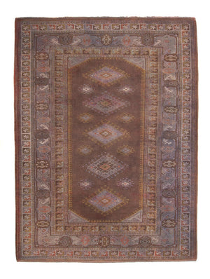 Tapis Pakistani - 285 x 200 cm - marron foncé