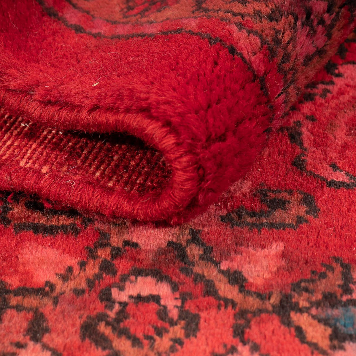 Tapis persan - Nomadic - 342 x 212 cm - rouge foncé