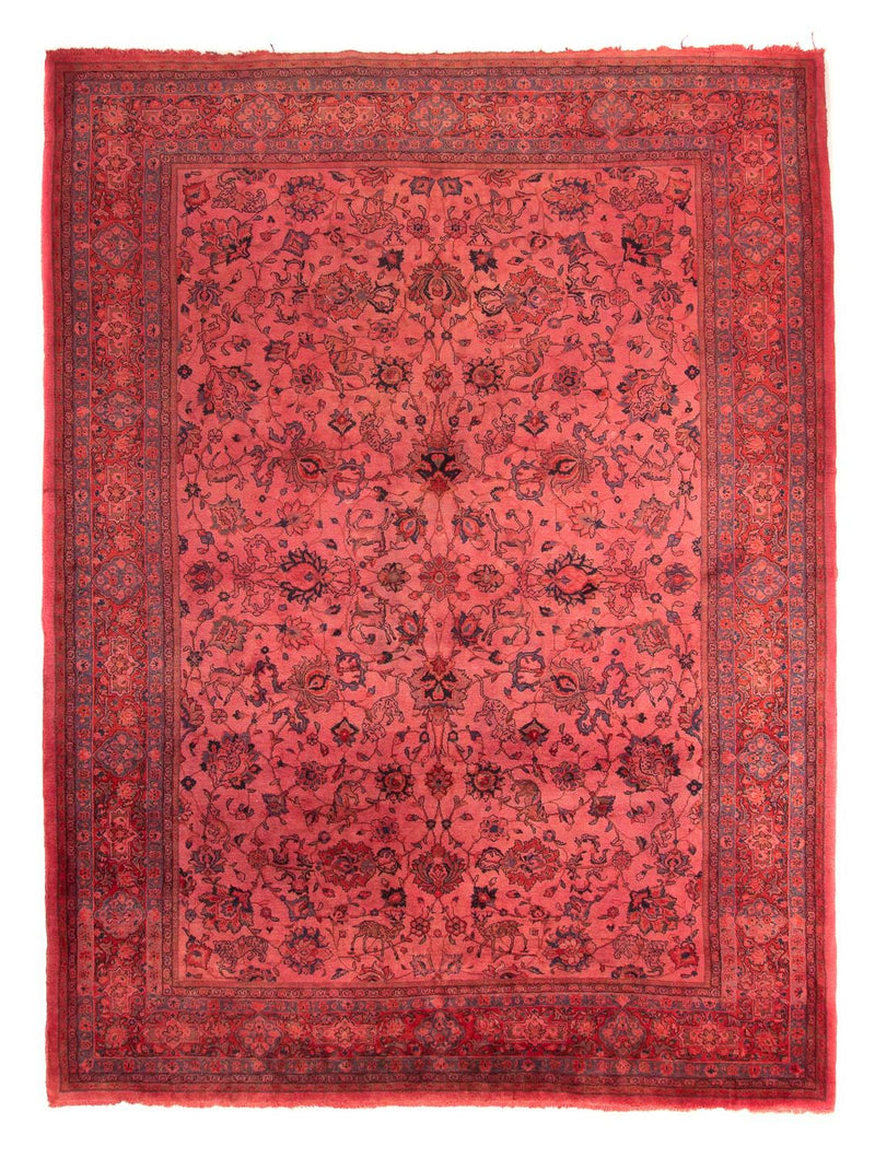 Tapis persan - Classique - 349 x 244 cm - rouge clair