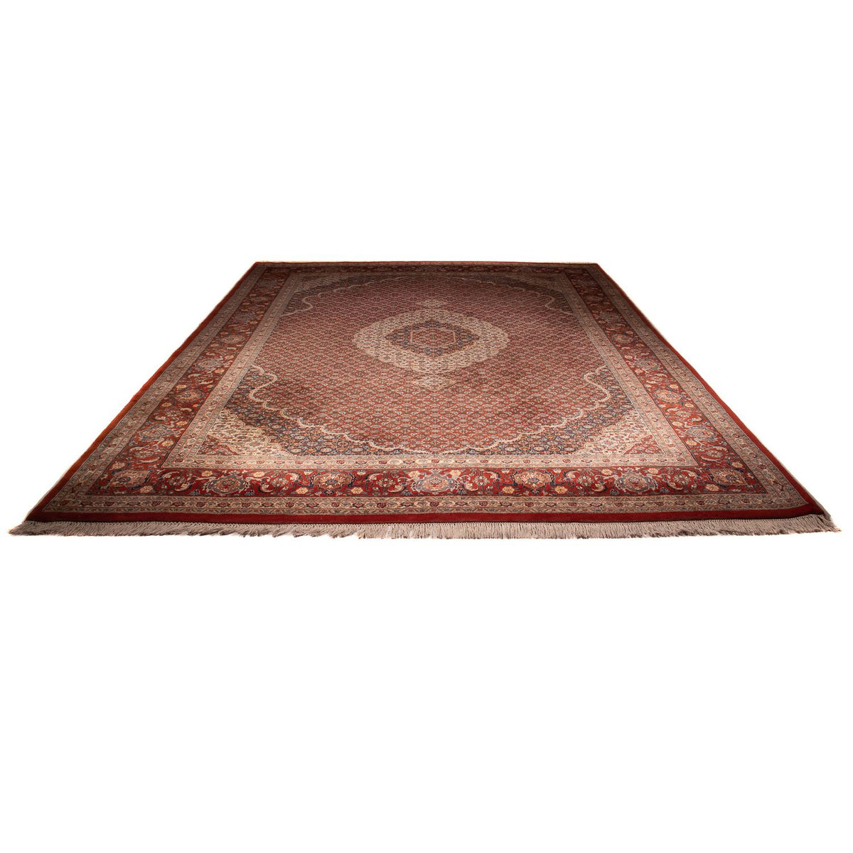Tapis persan - Tabriz - Royal - 405 x 302 cm - rouge