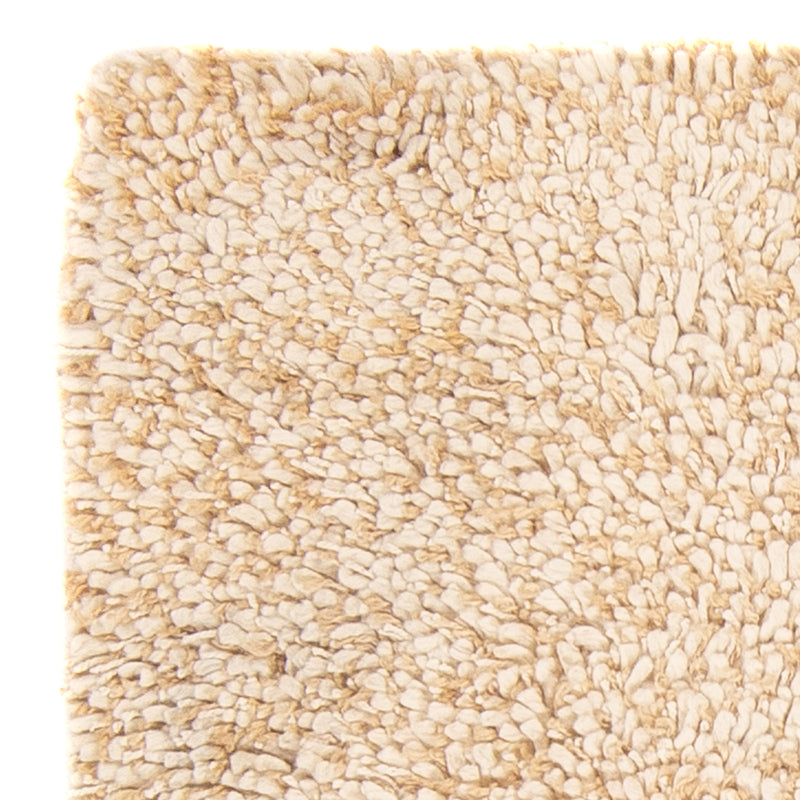 Tapis à poils longs - 90 x 60 cm - beige