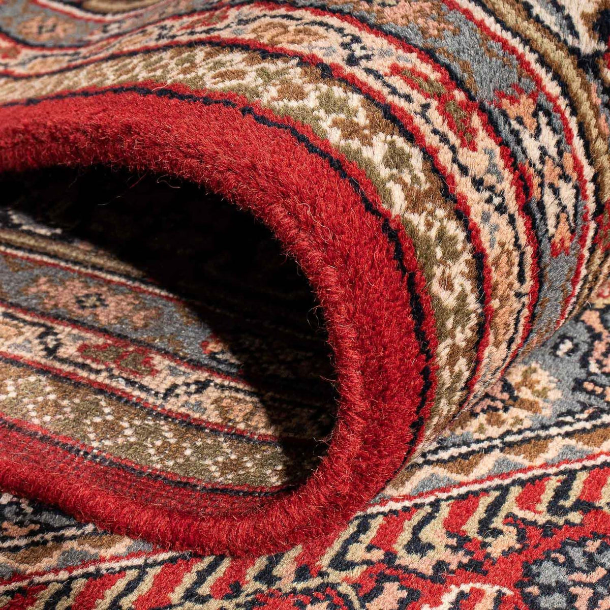 Tapis oriental - Bidjar - Indus - 305 x 199 cm - rouge