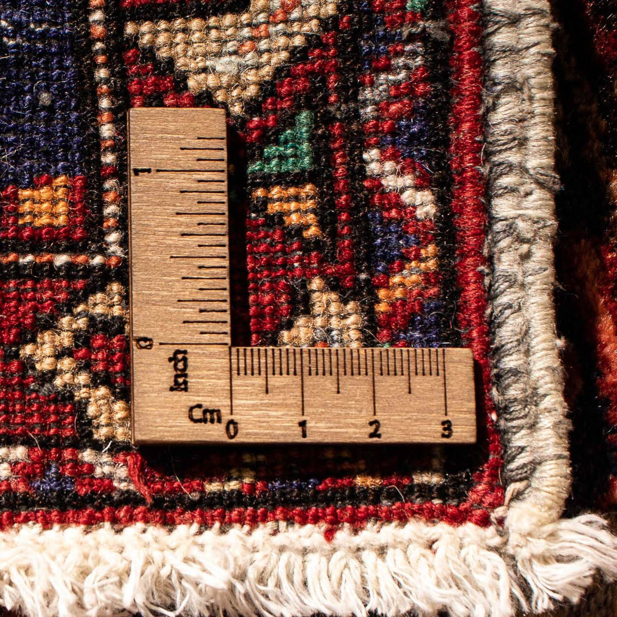 Tapis persan - Nomadic - 89 x 72 cm - multicolore
