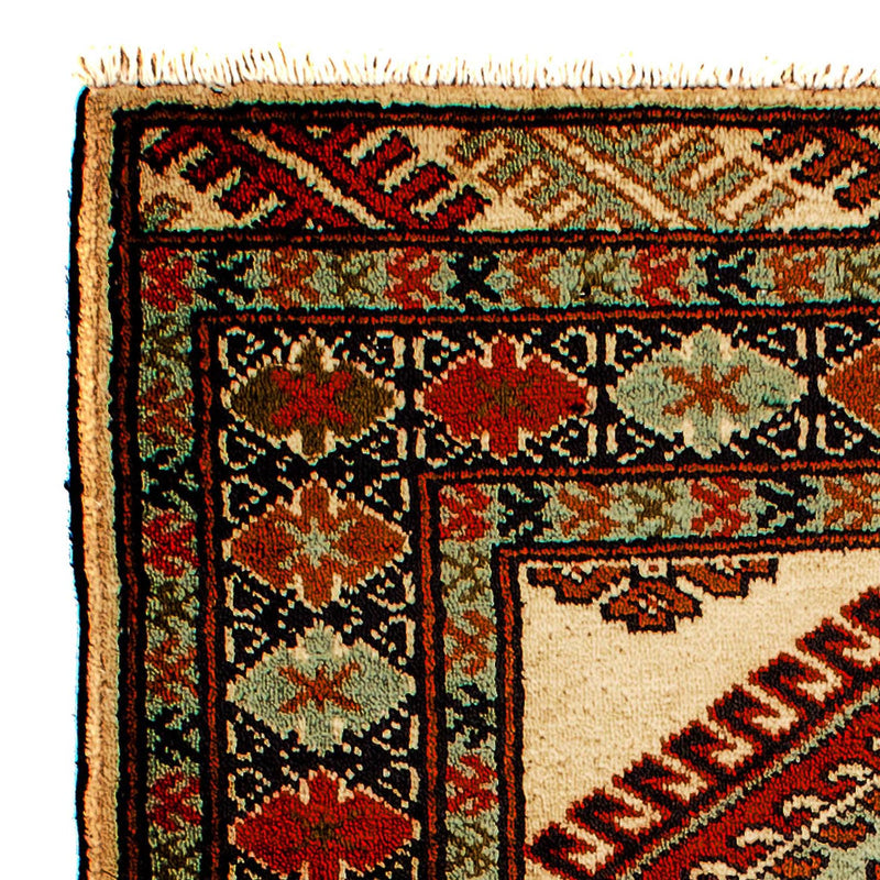 Tapis Turkaman - 94 x 67 cm - beige