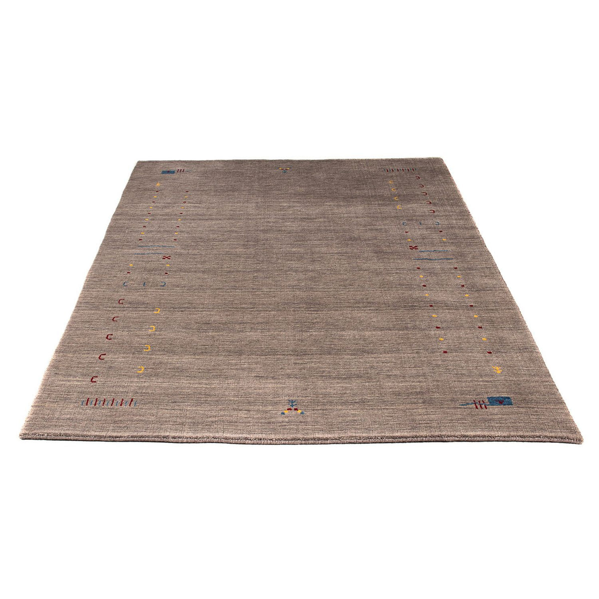 Tapis Gabbeh - Loribaft Indus - 201 x 144 cm - marron