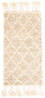 Tapis Kelim - Tendance - 62 x 32 cm - beige