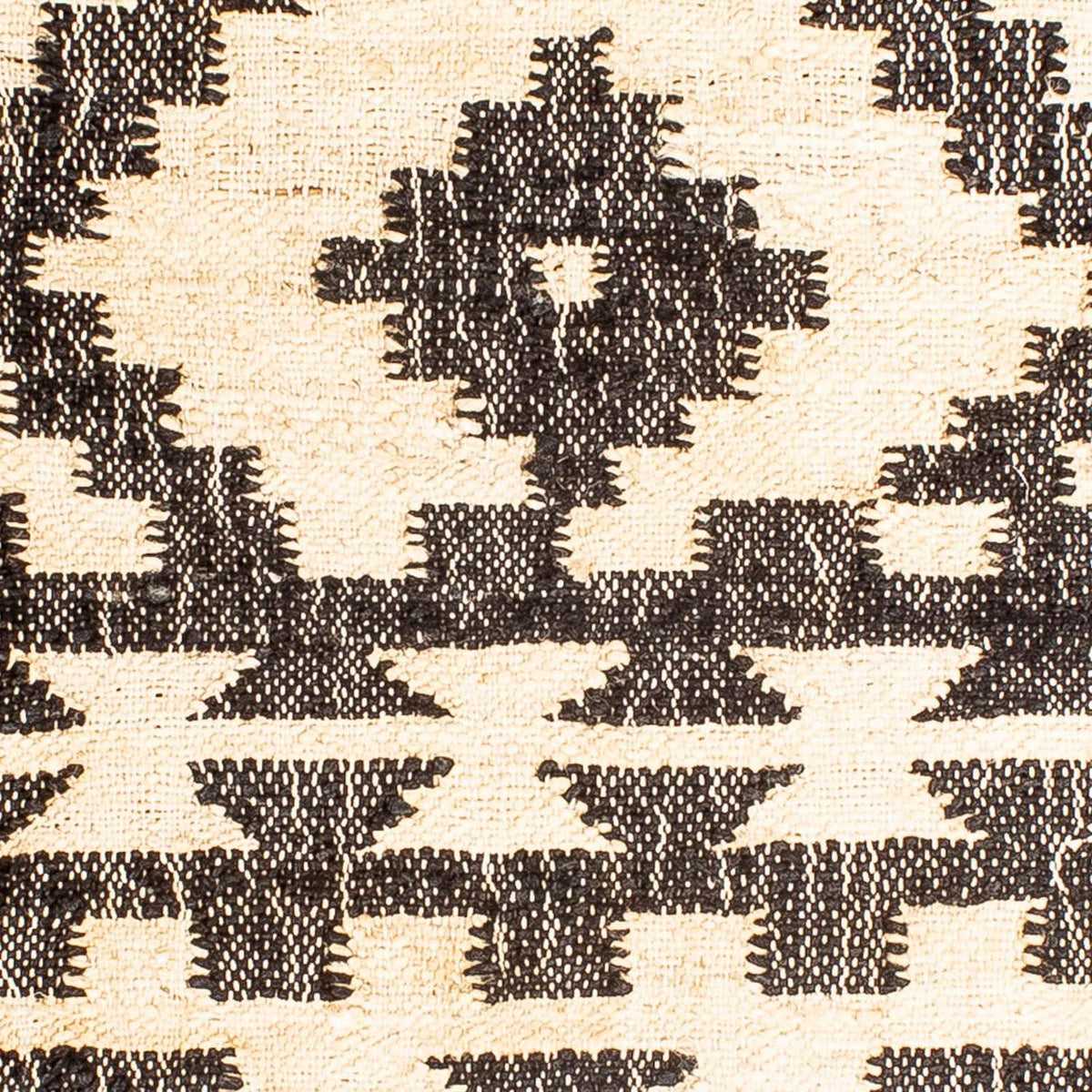 Tapis Kelim - Tendance carré  - 64 x 64 cm - beige