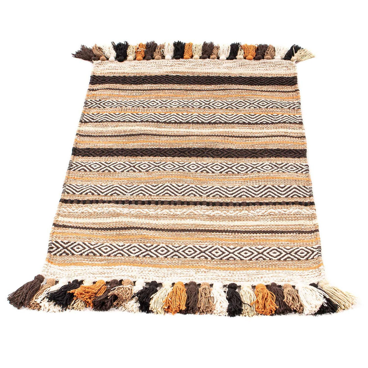 Tapis Kelim - Tendance - 93 x 57 cm - multicolore
