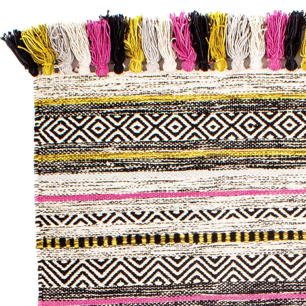 Tapis Kelim - Tendance - 96 x 58 cm - multicolore