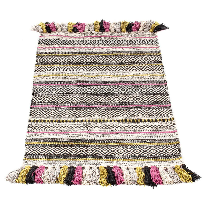 Tapis Kelim - Tendance - 96 x 58 cm - multicolore