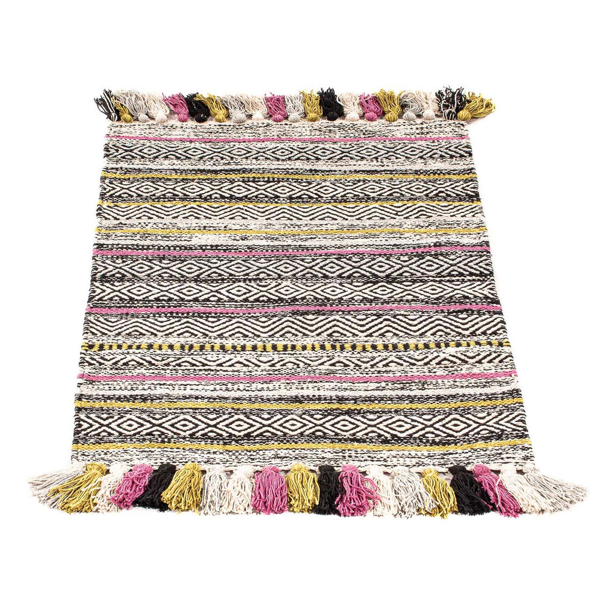 Tapis Kelim - Tendance - 90 x 60 cm - multicolore