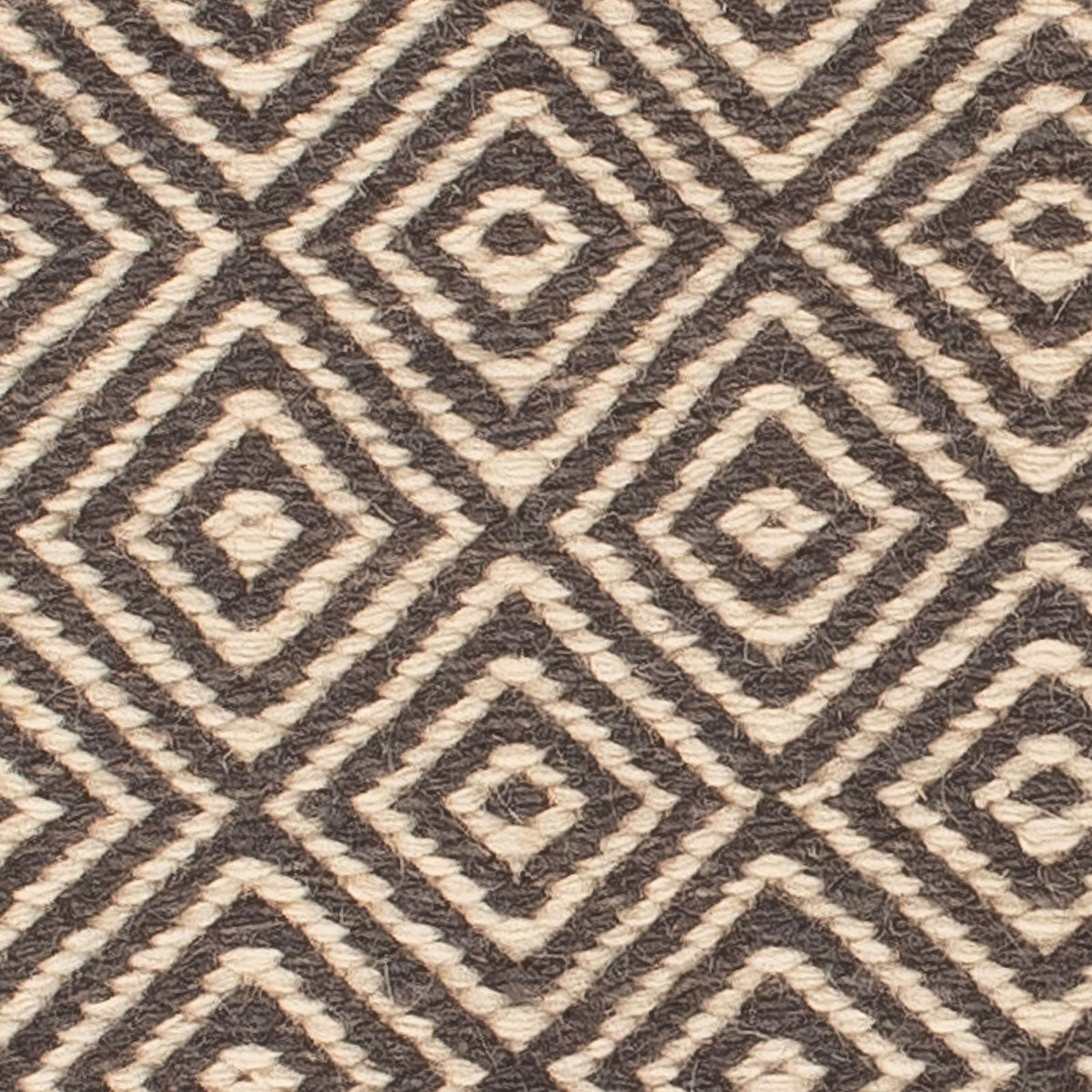 Tapis Kelim - Tendance carré - 45 x 45 cm - multicolore