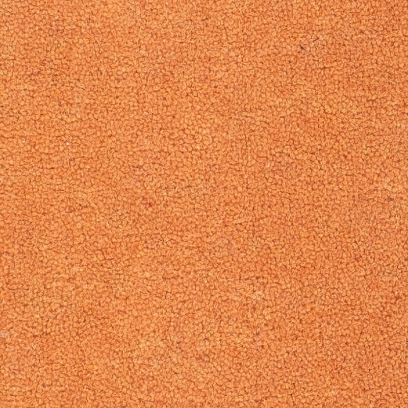 Tapis Népalais carré  - 49 x 44 cm - orange