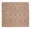 Tapis Kelim - Tendance carré  - 45 x 45 cm - multicolore