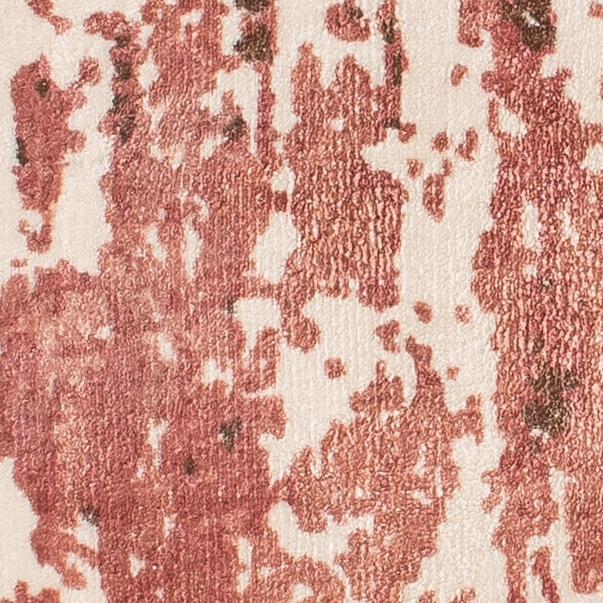 Tapis en viscose carré - 60 x 50 cm - multicolore