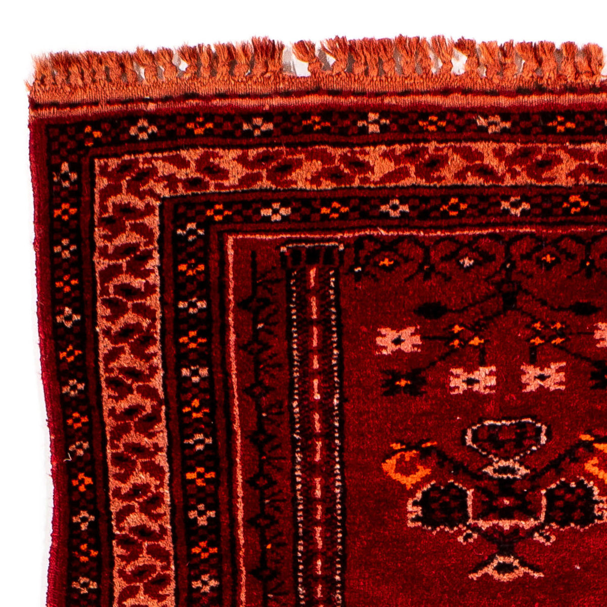 Tapis Pakistani - 115 x 64 cm - rouge foncé