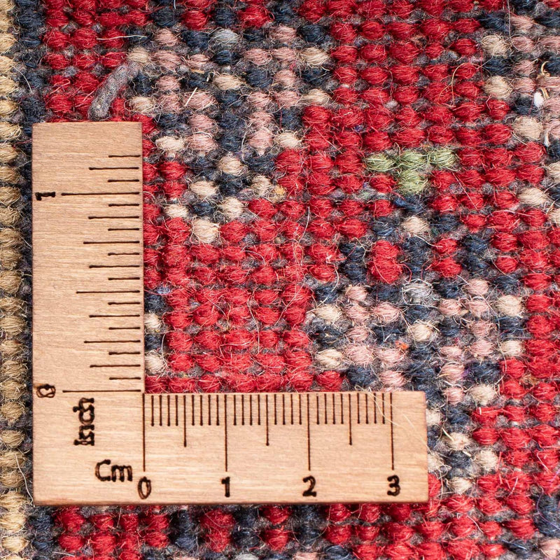 Tapis oriental - Mir - Indus - 61 x 41 cm - rouge