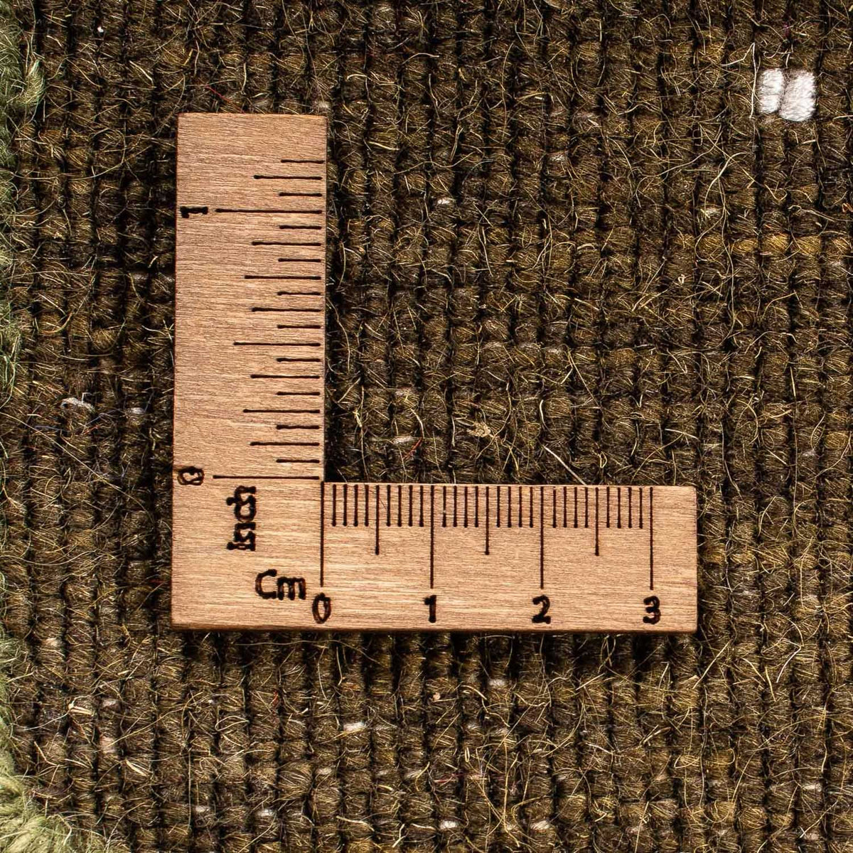 Tapis Gabbeh - Loribaft Indus - 91 x 64 cm - marron foncé