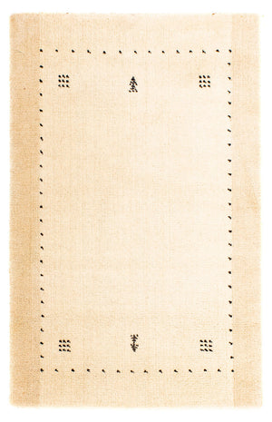 Tapis Gabbeh - Loribaft Indus - 93 x 63 cm - beige