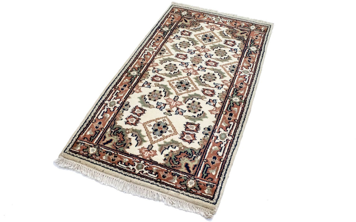 Tapis oriental - 160 x 90 cm - beige