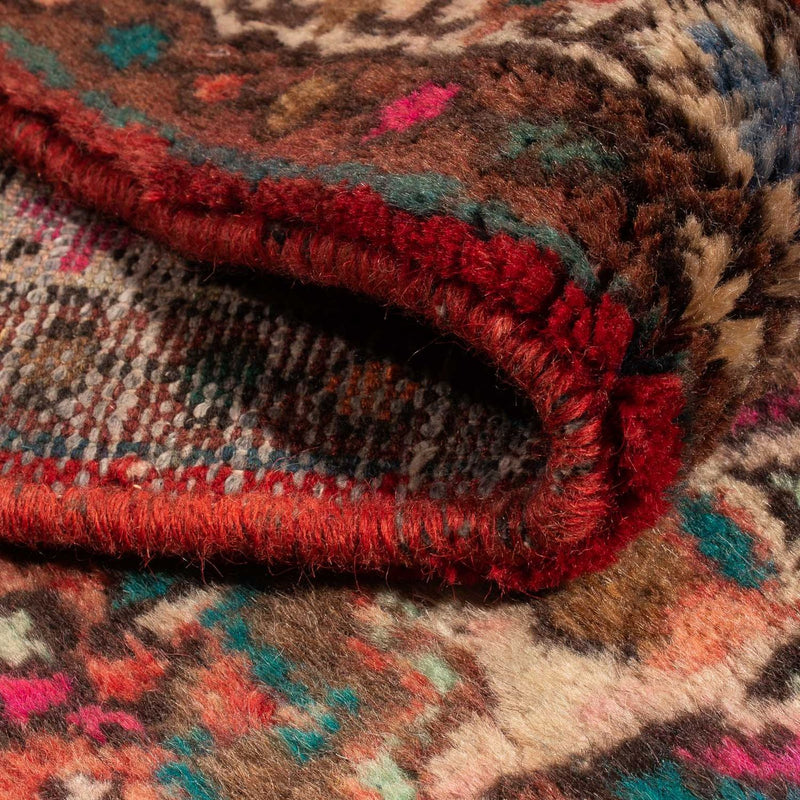 Tapis de couloir Tapis persan - Nomadic - 288 x 72 cm - rouge clair