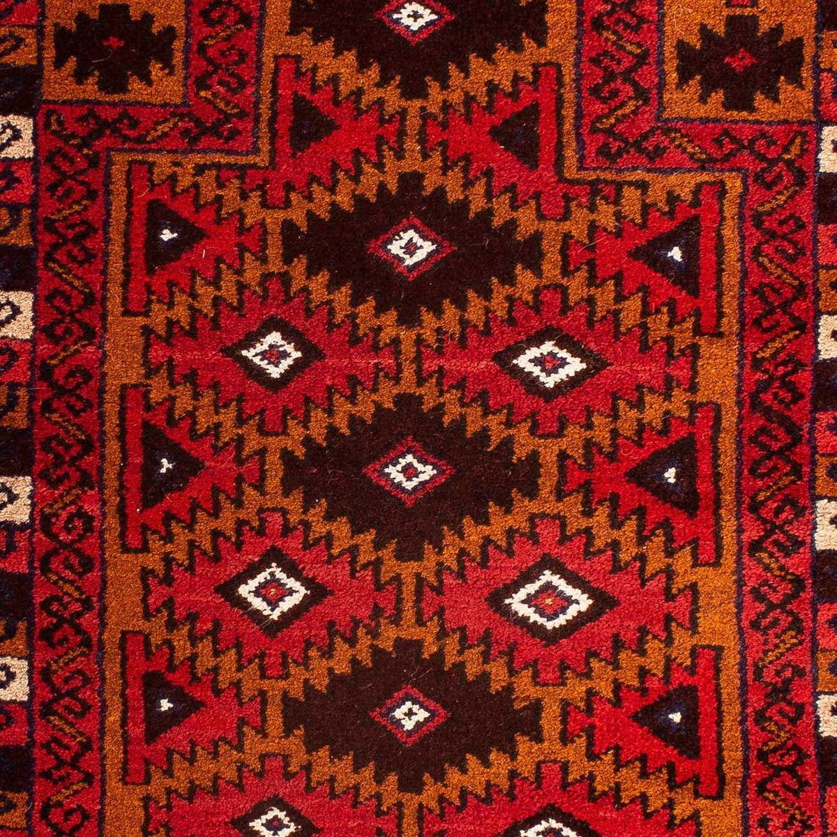Tapis Belutsch - 125 x 80 cm - rouge foncé