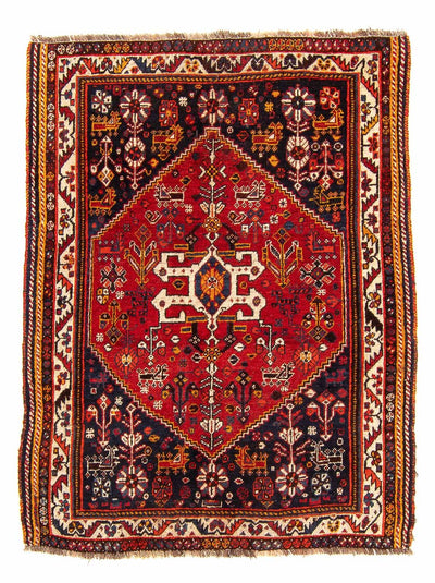 Qashqai Tapis 115x142cm - Tapis persan