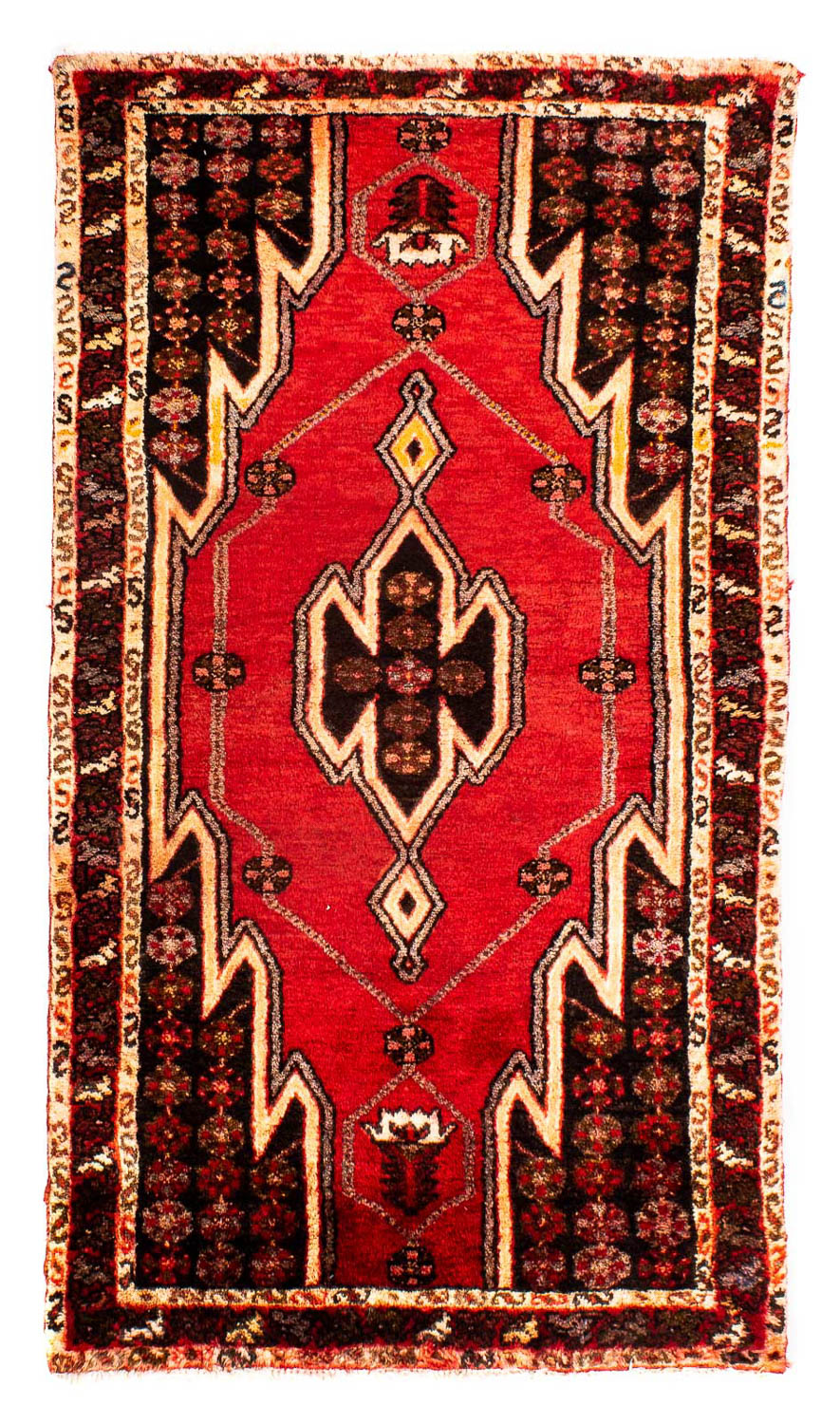 Tapis persan - Nomadic - 145 x 81 cm - rouge