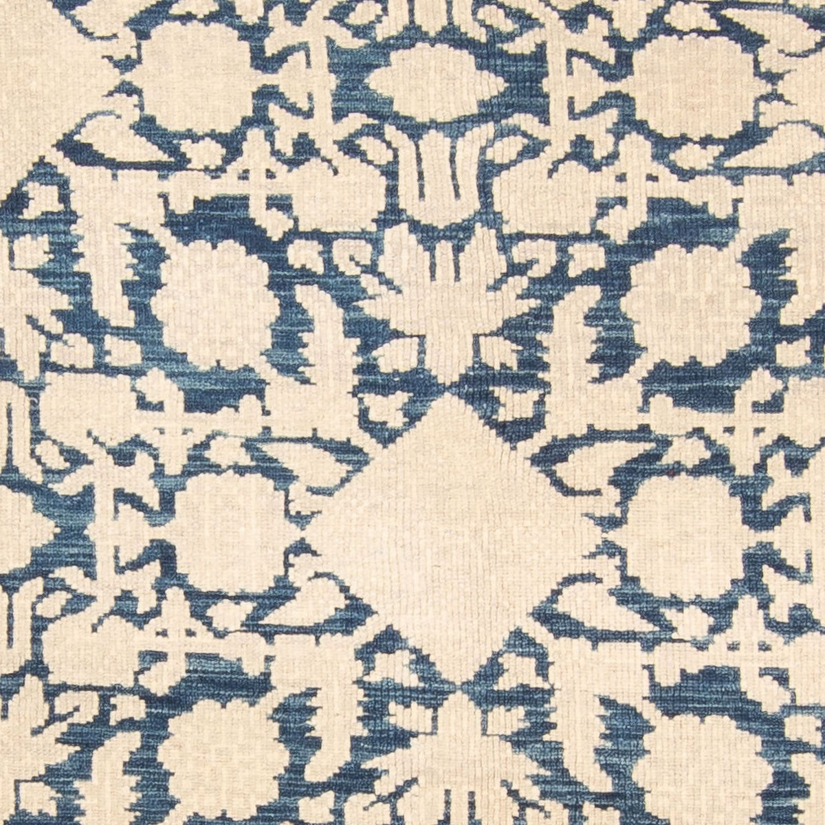 Tapis design - 279 x 185 cm - bleu foncé